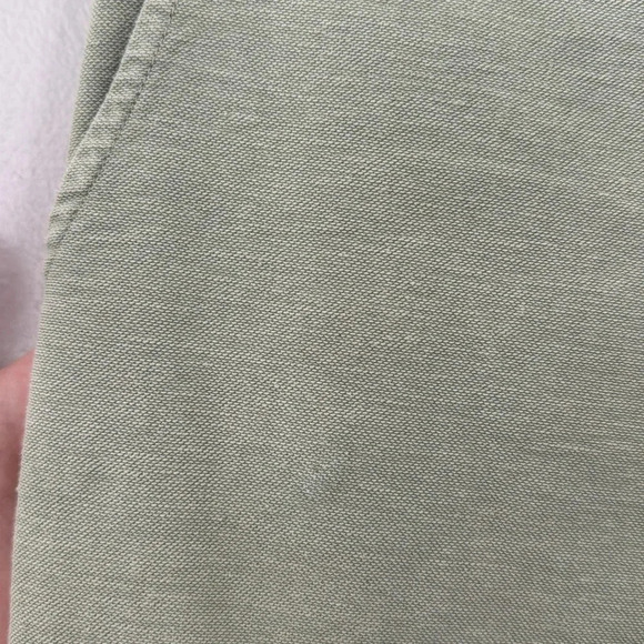 Anthropologie Maeve Green Stretch Midi Skirt - Picture 4 of 7
